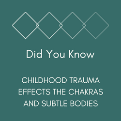 Trauma effects the chakras